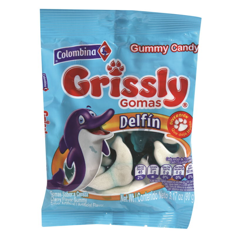 Gomitas Colombina Grissly Delfin90 GR