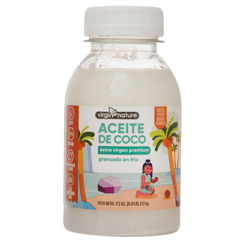 Aceite Coco Prem Virgin Nature7.5 OZ
