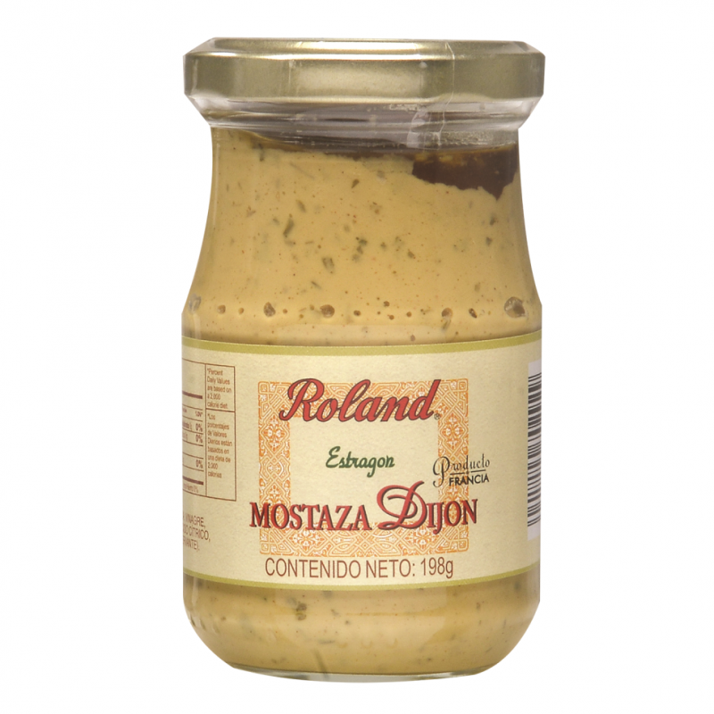 Mostaza Roland Dijon Tarragon7 OZ