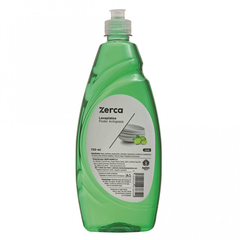 Lavaplatos Zerca Limón720 ML