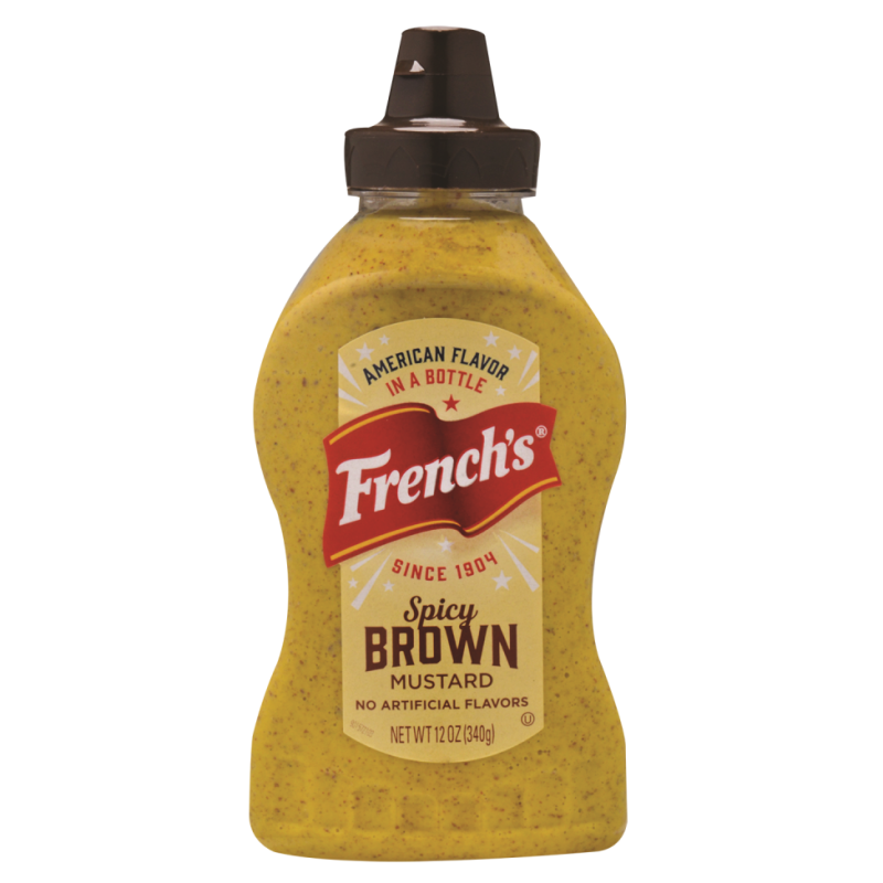 Mostaza Frenchs Spicy Brown12 OZ