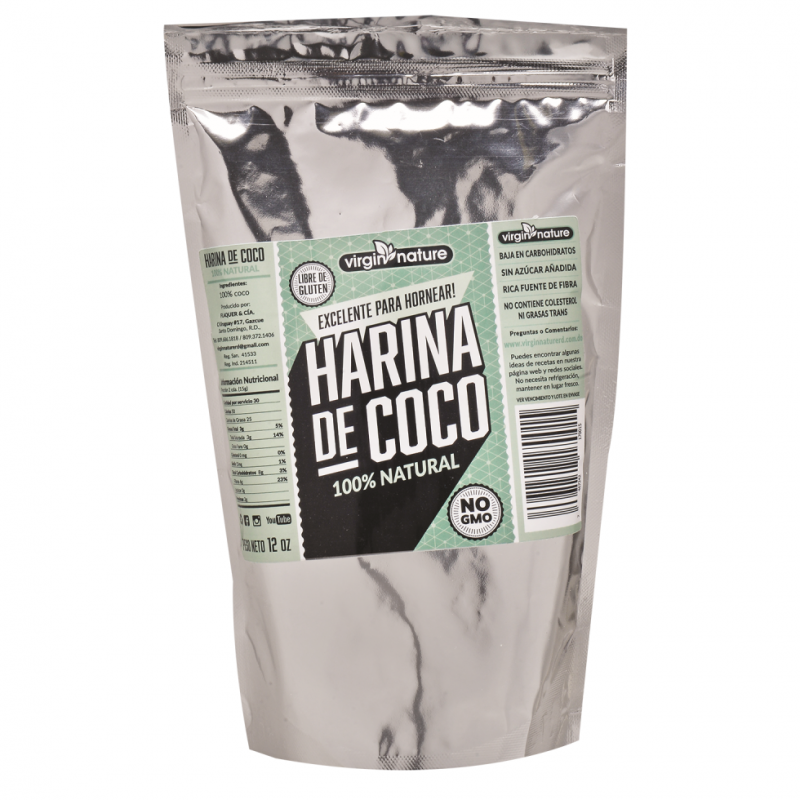 Harina De Coco Virgin Nature12 OZ