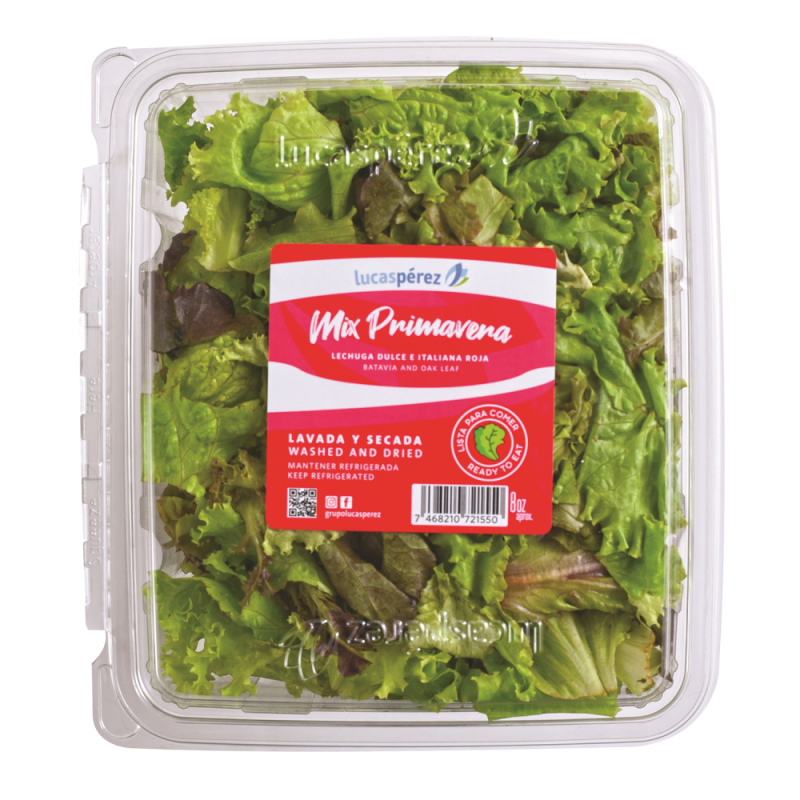 Clamshell Mix Primavera Lucas Perez8 OZ