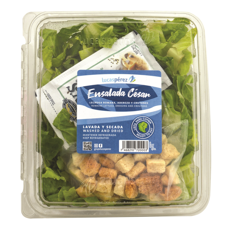 Ensalada Cesar Lucas Perez Camshell8 OZ