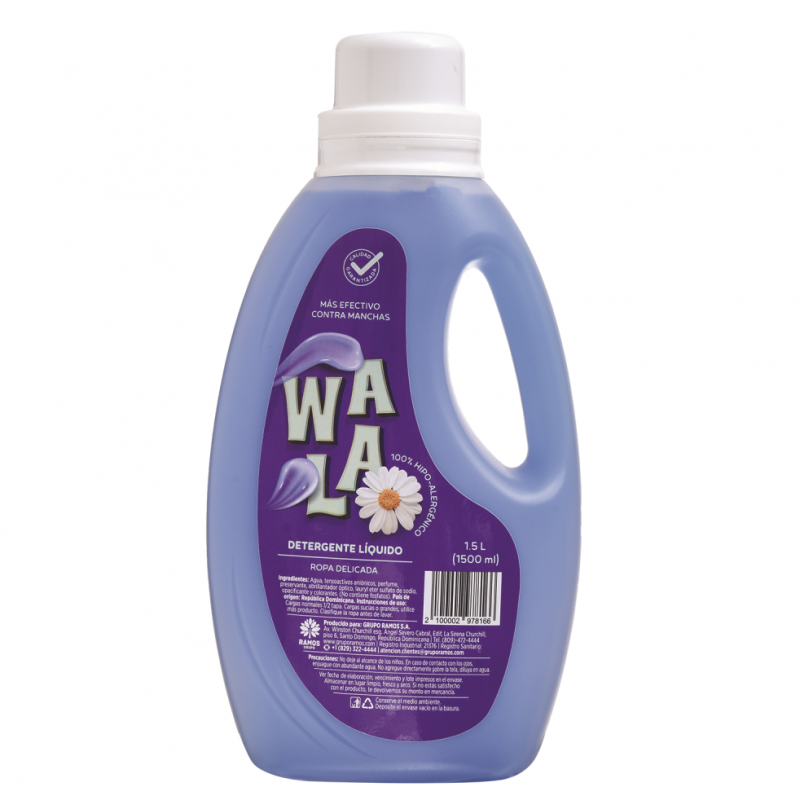 Detergente Líquido Wala Niños1.5 LT