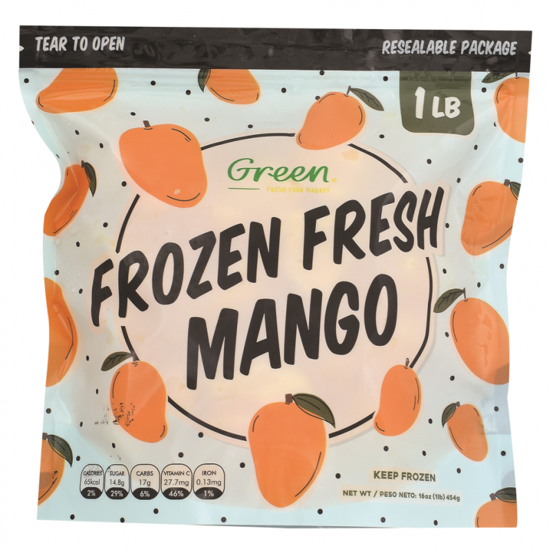Mango Trozos Congelados Green1 LB