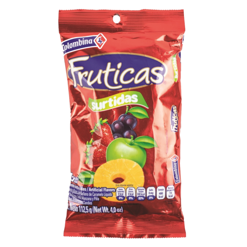 Caramelos Colombina Fruticas25 UND