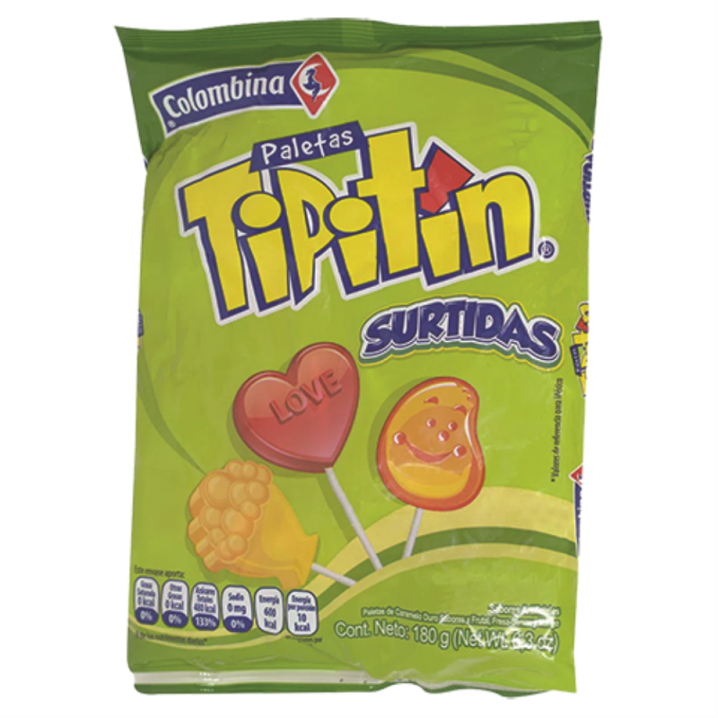 Paletas Colombina Tipilin Surtidas42 UND