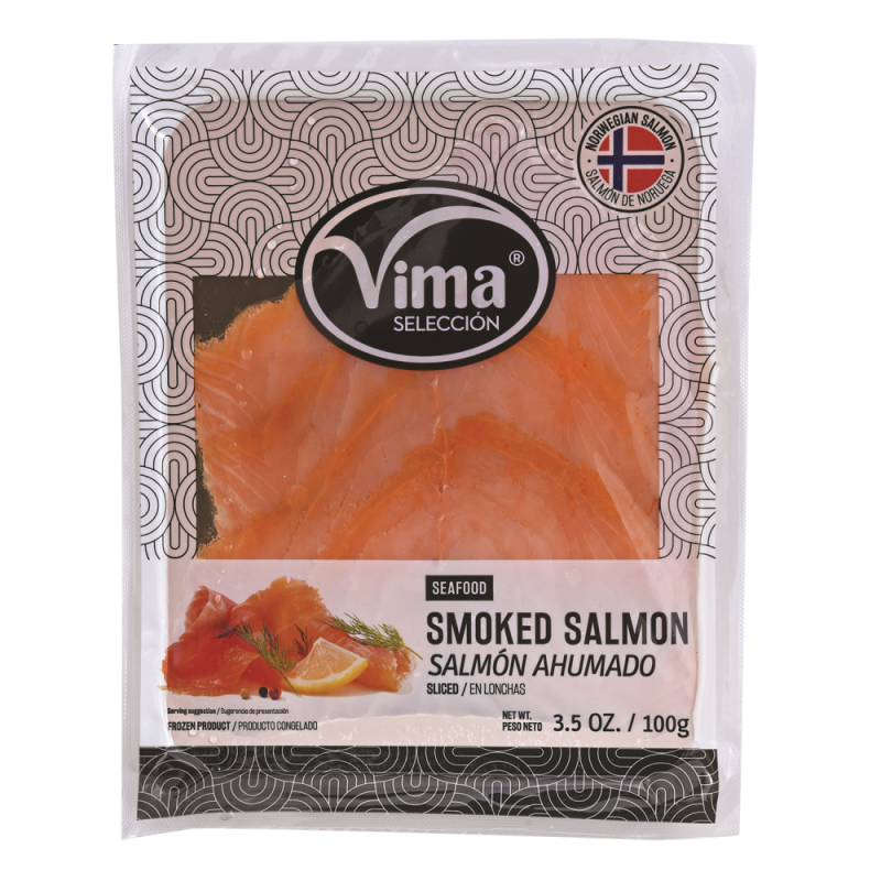 Salmón Ahumado Vima Precortado100 GR