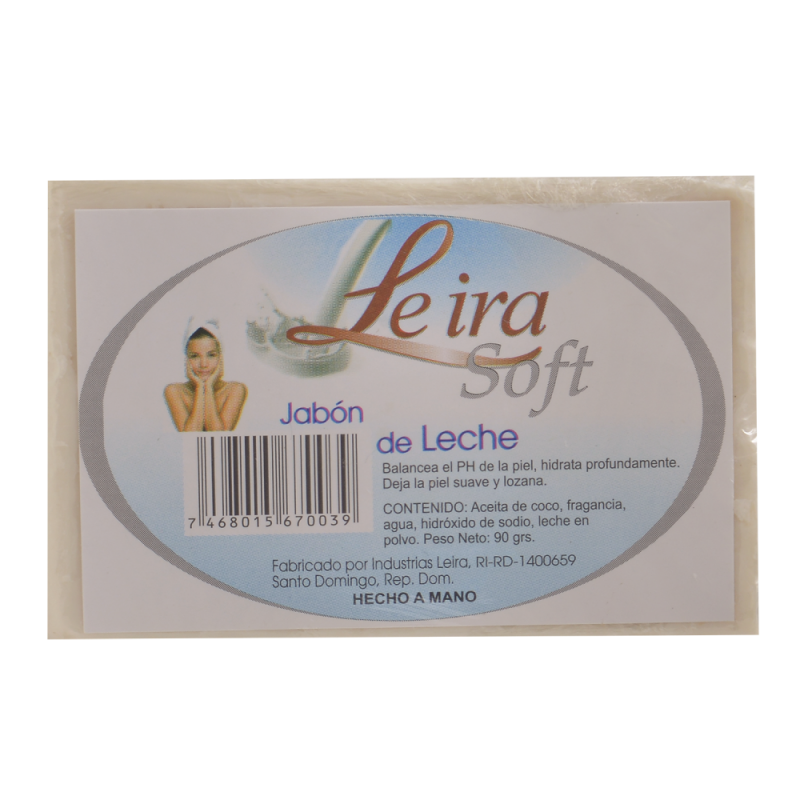 Jabón Leira De Leche1 UND