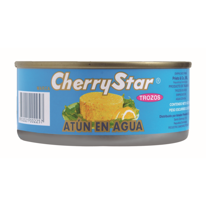 Atún Cherry Star Solido Agua5 OZ