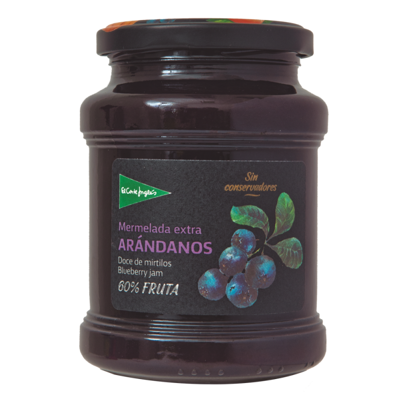 Mermelada El Corte Ingles Arandano410 GR