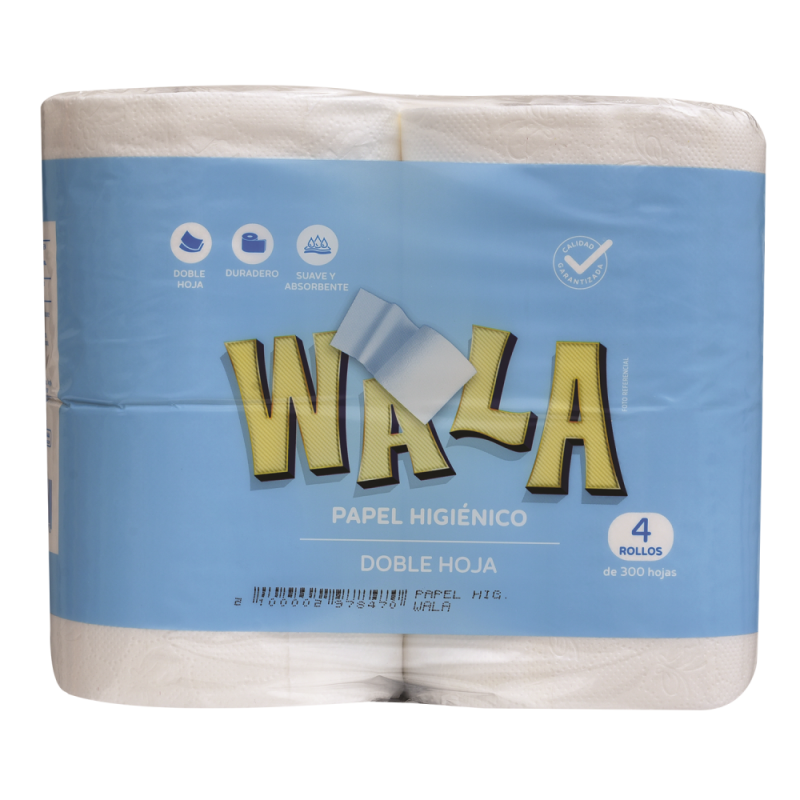 Papel Higienico Wala4 UND