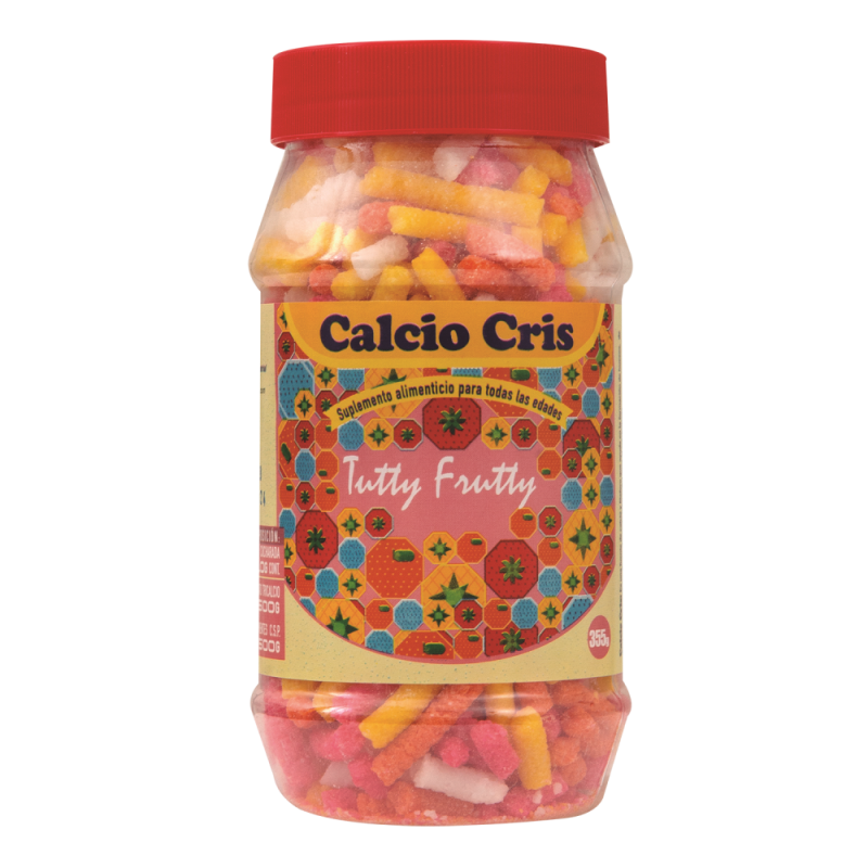 Calcio Granulado Cris Tutty Frutt355 GR