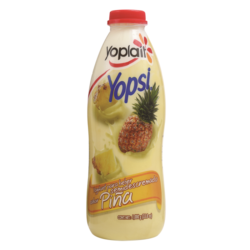 Yogurt Yoplait Yopsi Piña1 LT