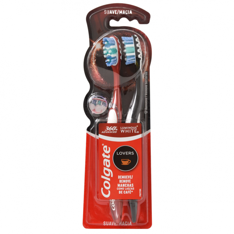 Cepillo Dental Colgate Luminous White Adv2 UND