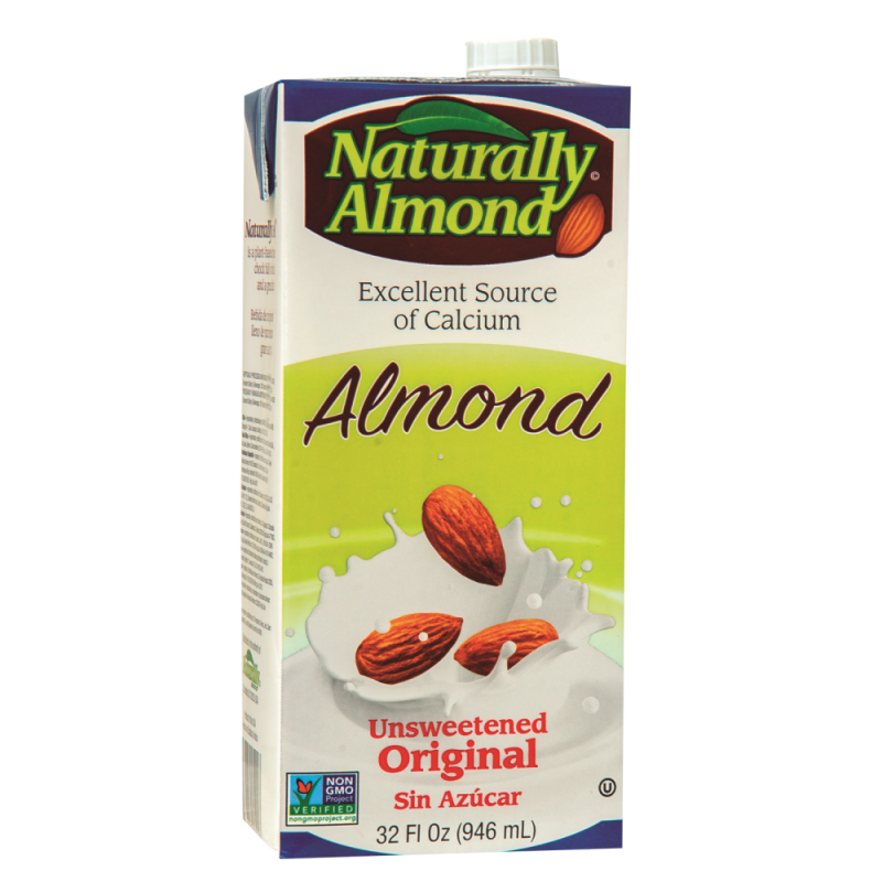 Bebida Almendra Naturally Original Sin Azucar1 LT
