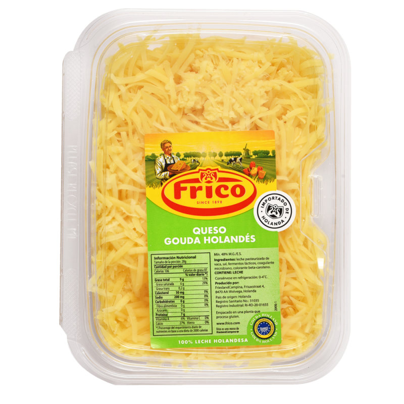 Queso Gouda Frico Rueda RalladoLB