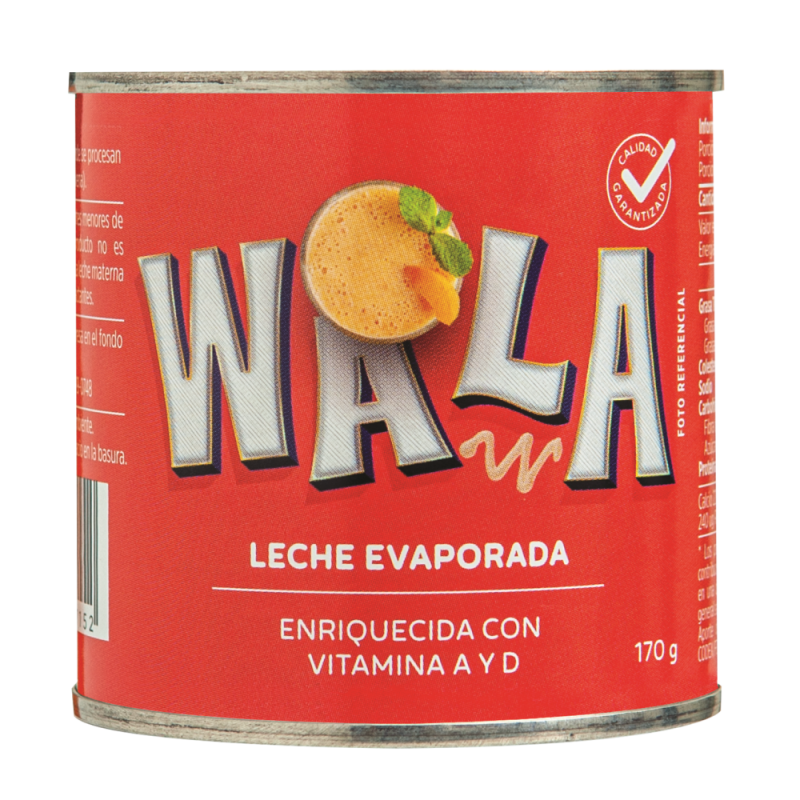 Leche Evaporada Wala170 GR