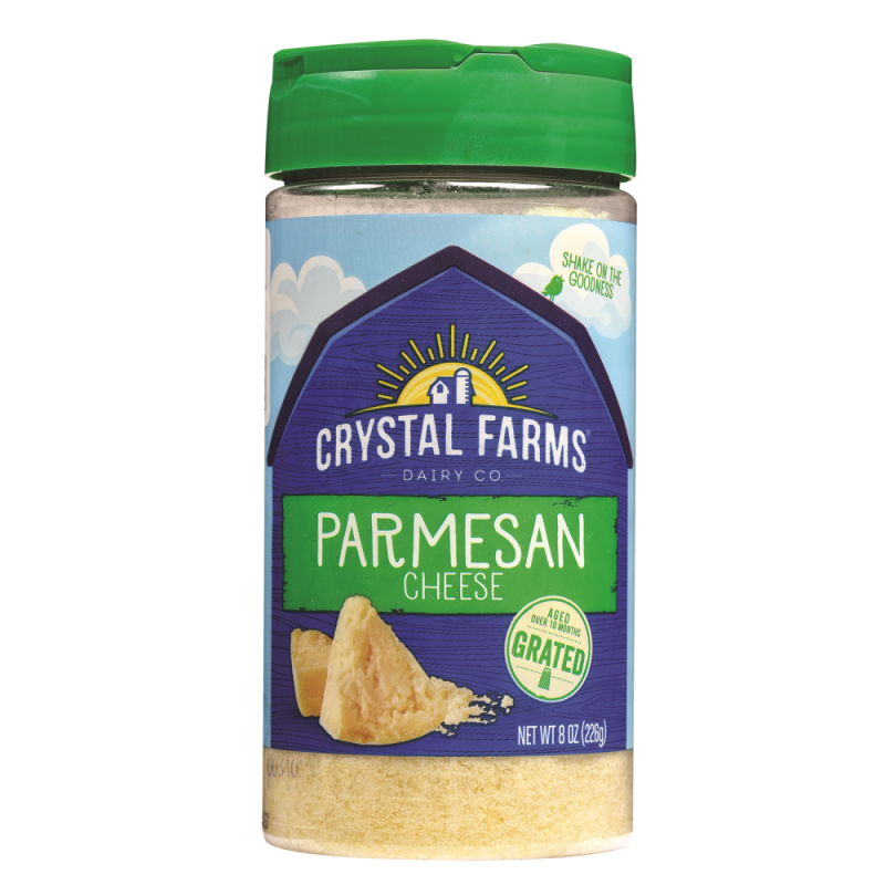 Queso Parmesano Crystal Farms8 OZ