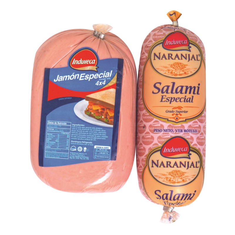 Combo Salami Naranjal + Jamón Especial Induveca2 UND