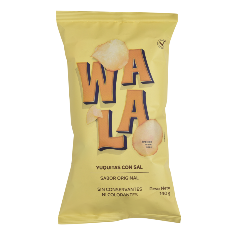Yuquitas Con Sal Wala140 GR