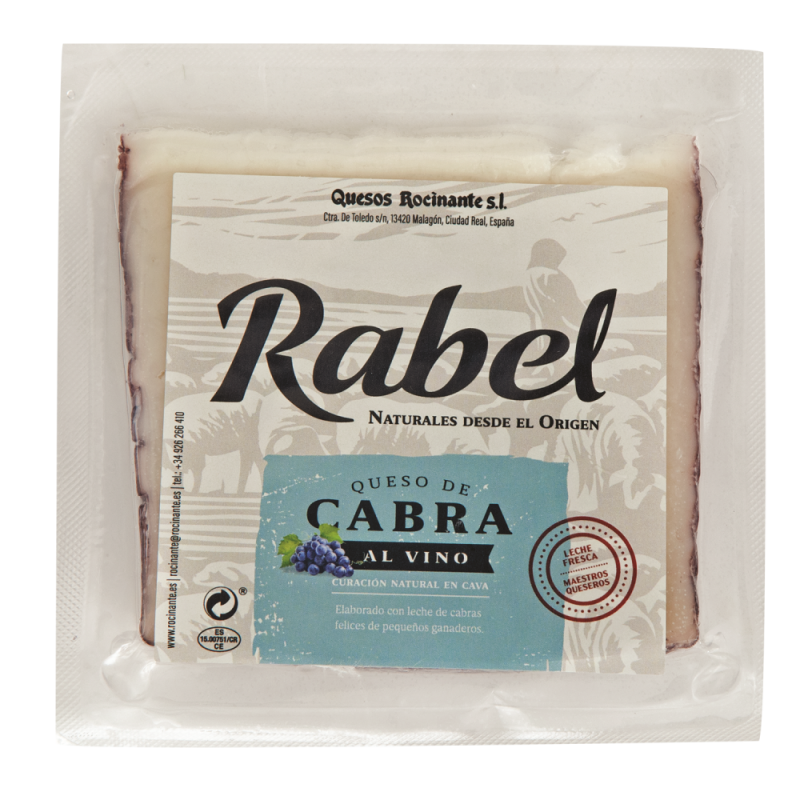Queso Cabra Rabel Al Vino200 GR