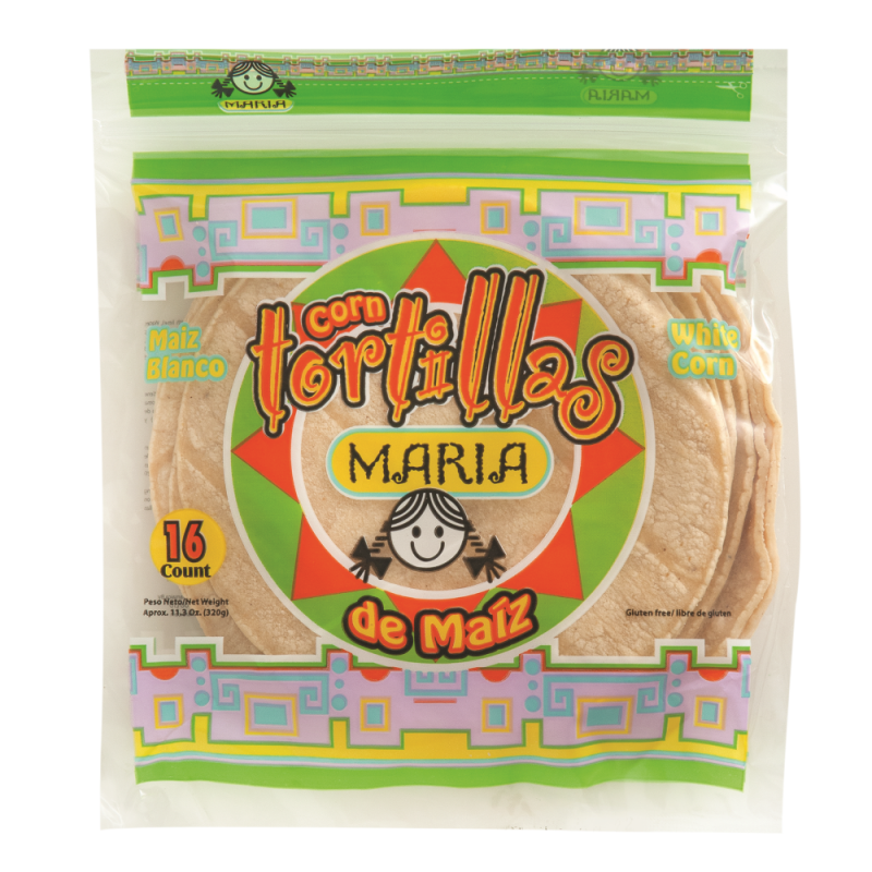 Tortilla Maria Maiz Blanco16 UND