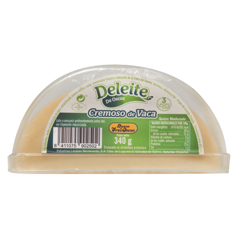 Queso De Vaca Deleite De Oscos340 GR