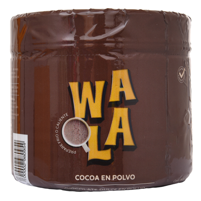 Cocoa En Polvo Chocolate Wala400 GR
