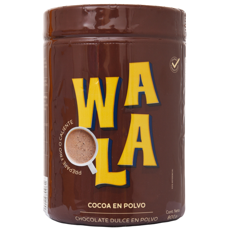 Cocoa En Polvo Chocolate Wala800 GR