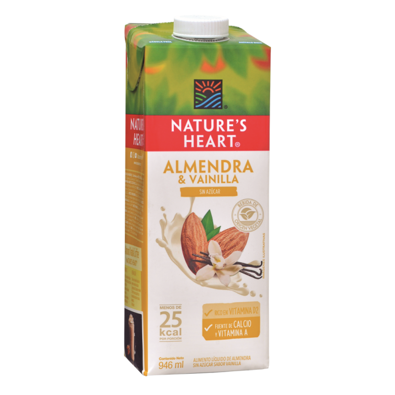 Bebida Naturally Almendra Vainilla S/a1 LT