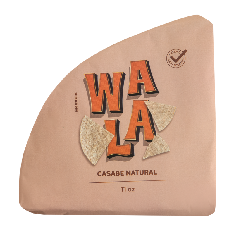 Casabe Natural Wala Triangular11 OZ