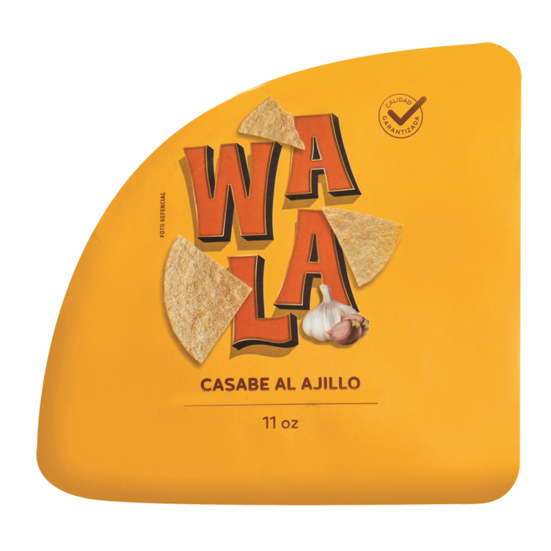 Casabe Al Ajillo Wala Triangular11 OZ