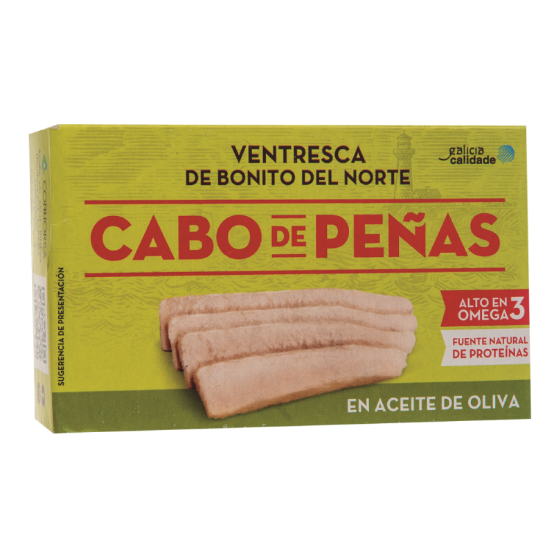 Atún Cabo De Peñas Ventresca Aceite111 GR