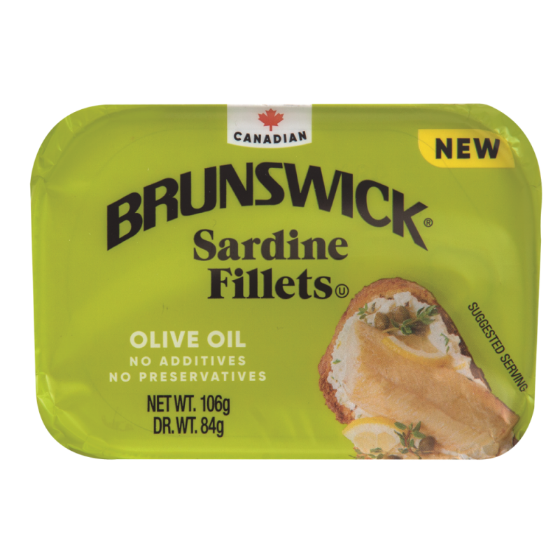 Sardinas Brunswick Sin Esp. Aceite Oliva106 GR
