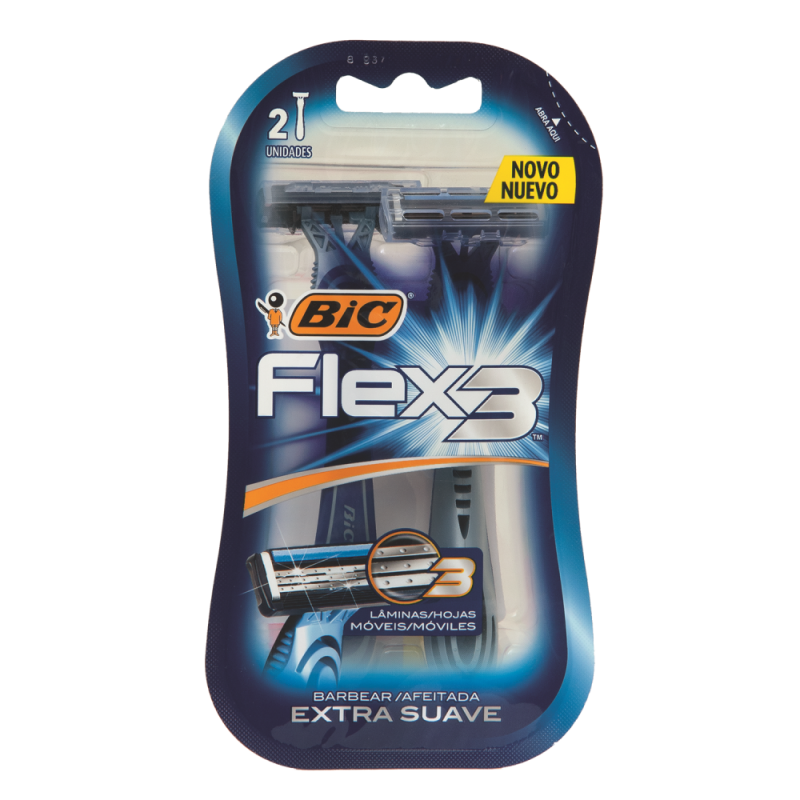Rasuradora Bic Flex 3 Bl2 UND