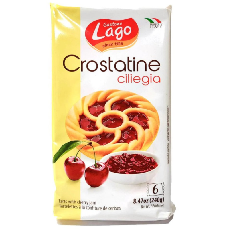 Galletas Lago Crostatine Cereza240 GR