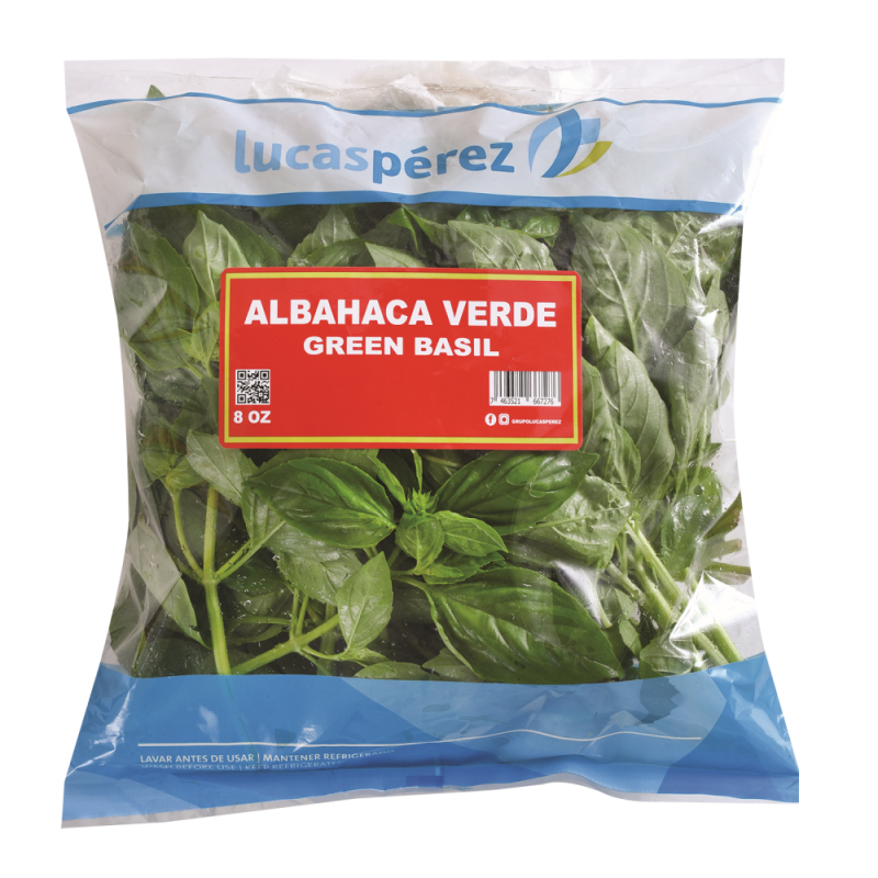 Albahaca Verde Lucas Perez Paq8 OZ