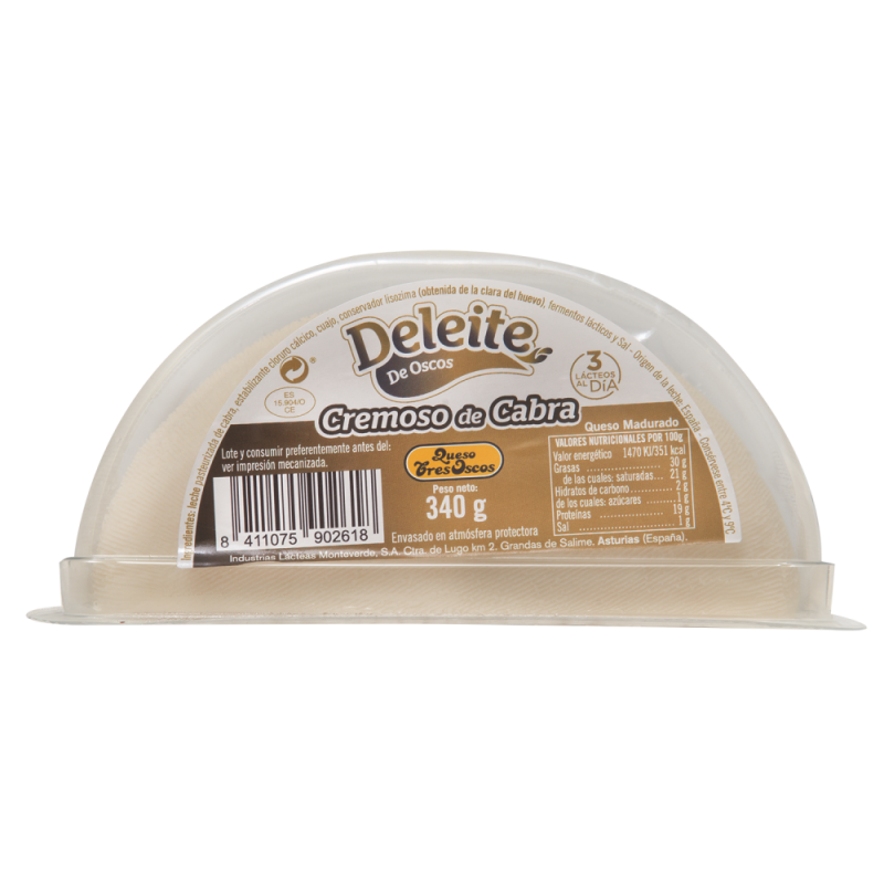 Queso De Cabra Deleite De Oscos340 GR