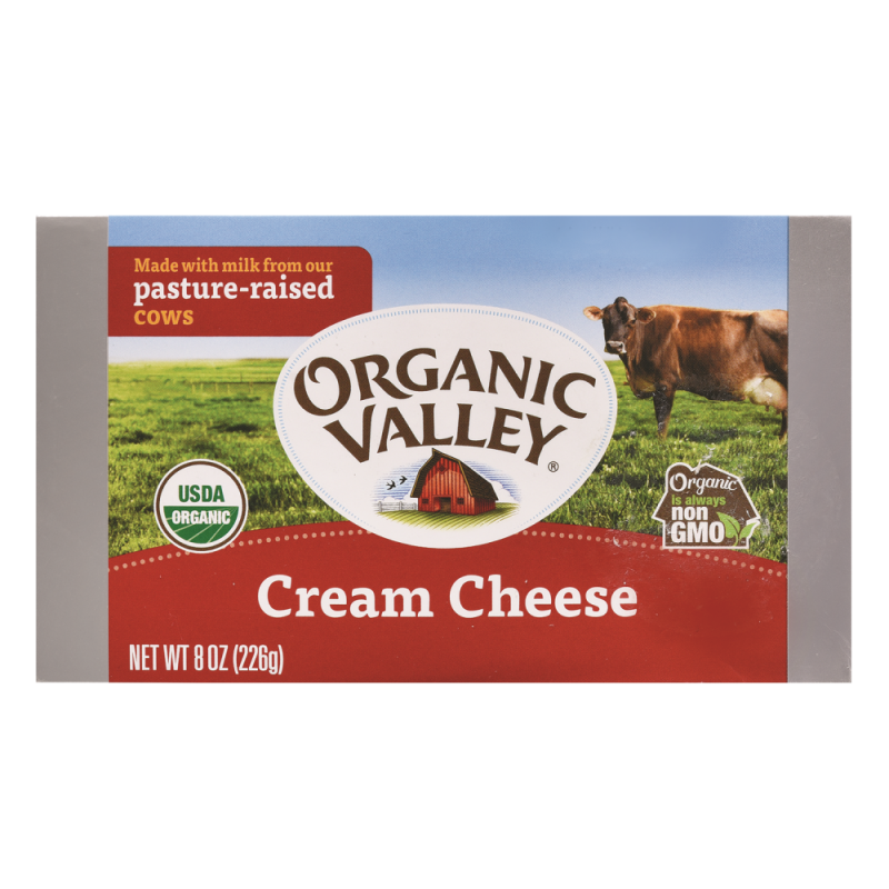 Queso Crema Organic Valley8 OZ