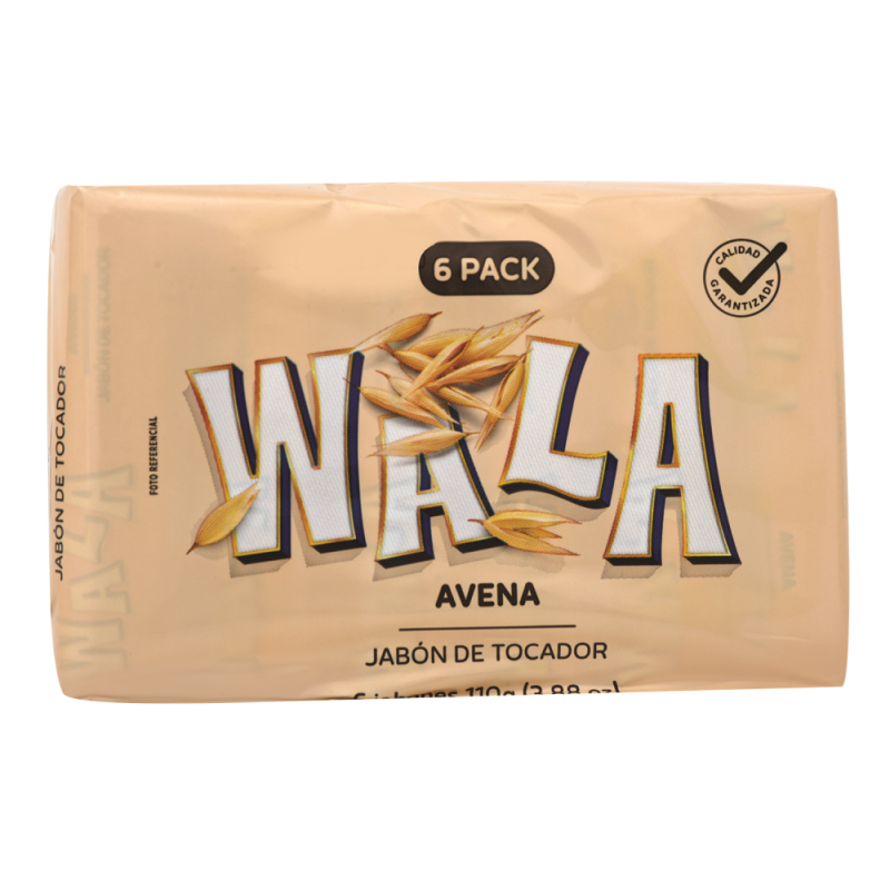 Jabón Wala Avena 110 Gr6 UND