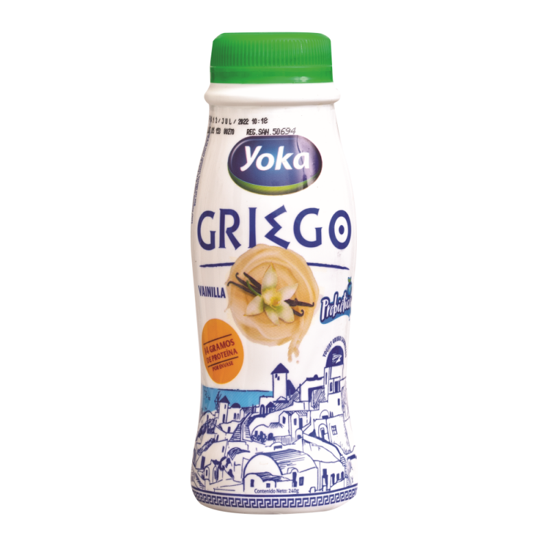 Yogurt Griego Yoka Bebible Vainilla8 OZ