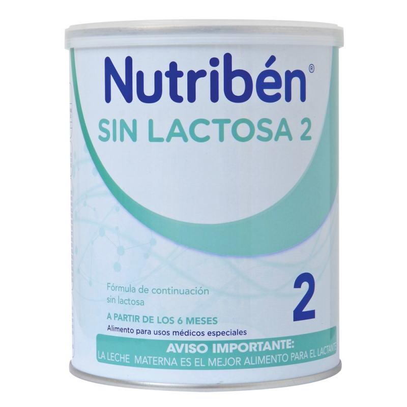 Fórmula Infantil Sin Lactosa 2 Nutriben400 GR