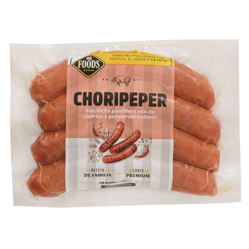 Salchicha Mr Food Choripeper Parrillero16 OZ