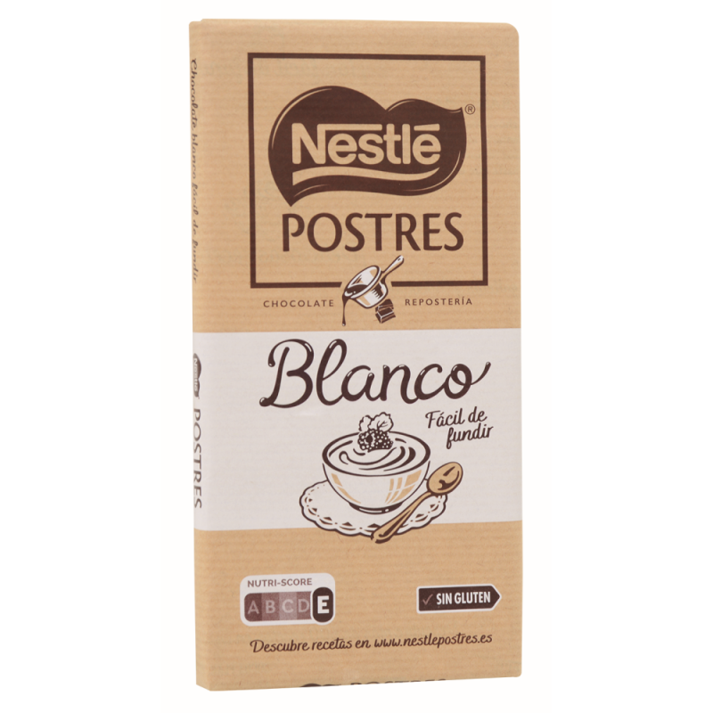 Chocolate Nestle Blanco Postres180 GR