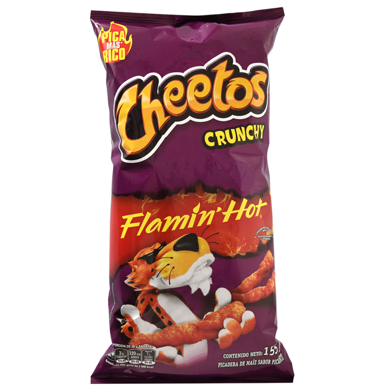 Cheetos Crujientes Frito Lay Fl Hot155 GR