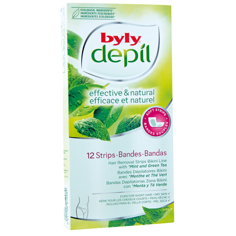 Bandas Byly Depil Menta Te Verd12 UND