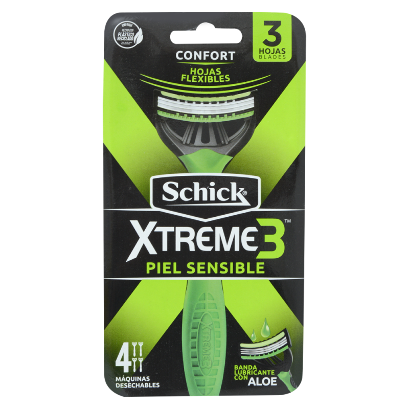 Rasuradora Schick Xtreme 3 Sensitive4 UND