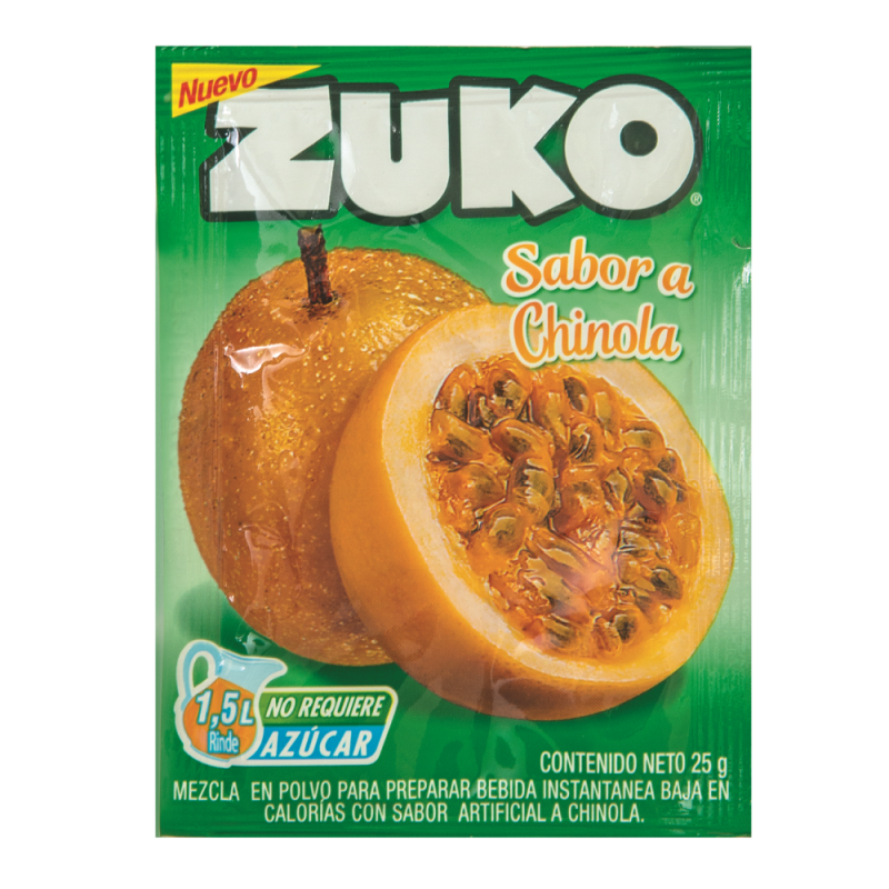 Jugo En Polvo Zuko Chinola25 GR